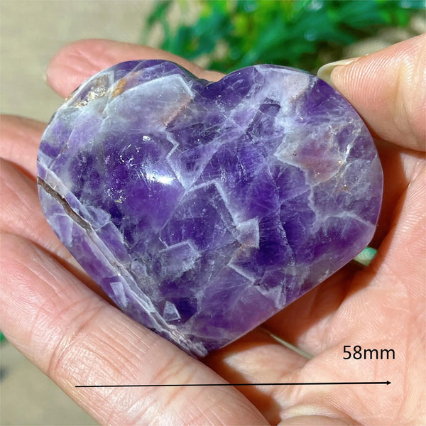 Purple Dream Amethyst Heart-ToShay.org