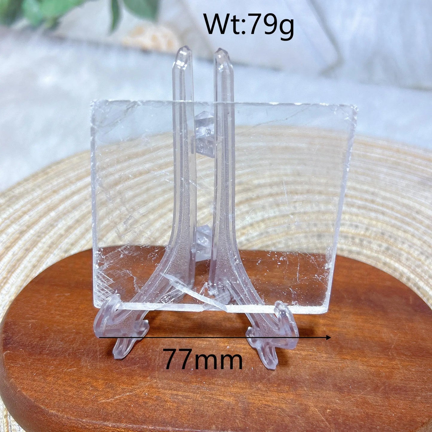 Clear Selenite Slices-ToShay.org