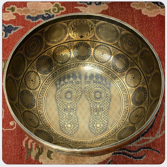 Tibetan Foot Singing Bowl-ToShay.org