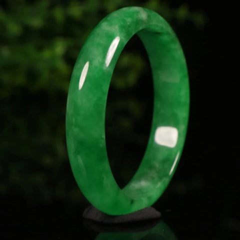 Green Jade Bangle-ToShay.org