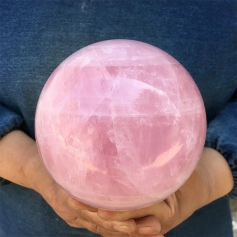 Pink Rose Quartz Ball-ToShay.org