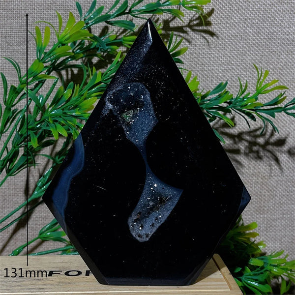Black Agate Torch-ToShay.org