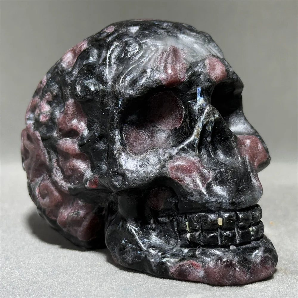 Red Garnet Symbiotic Skull-ToShay.org