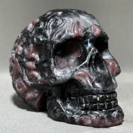 Red Garnet Symbiotic Skull-ToShay.org