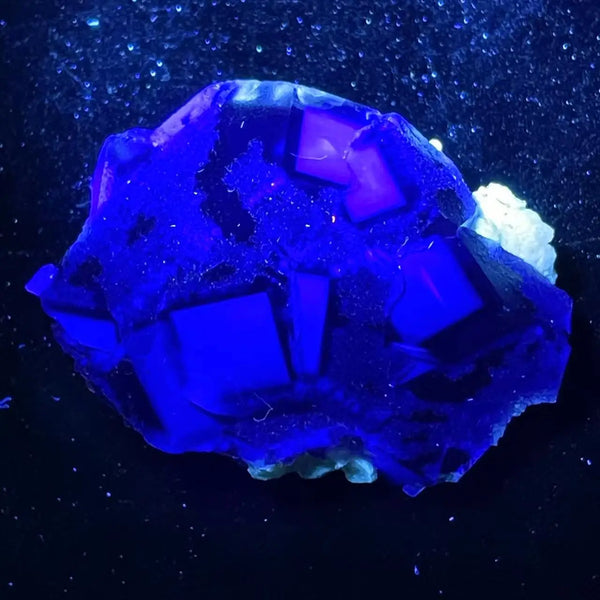 Blue Fluorite Crystal-ToShay.org