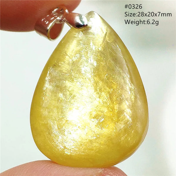 Gold Lepidolite Pendant-ToShay.org