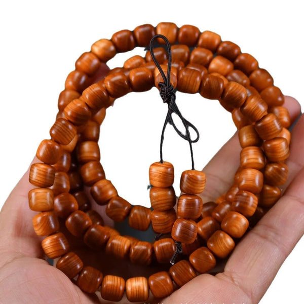 Wood Buddha Beads Bracelet-ToShay.org