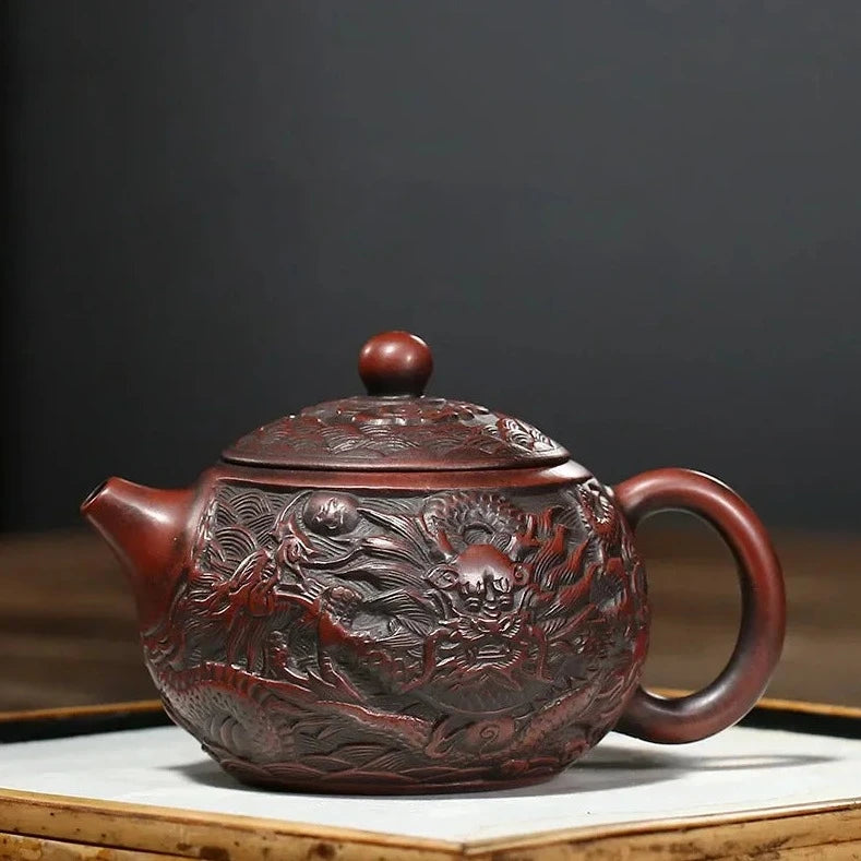 Dragon Clay Tea Pot-ToShay.org