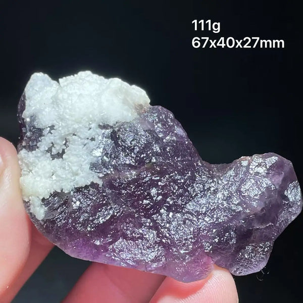 Purple Fluorite Crystal-ToShay.org
