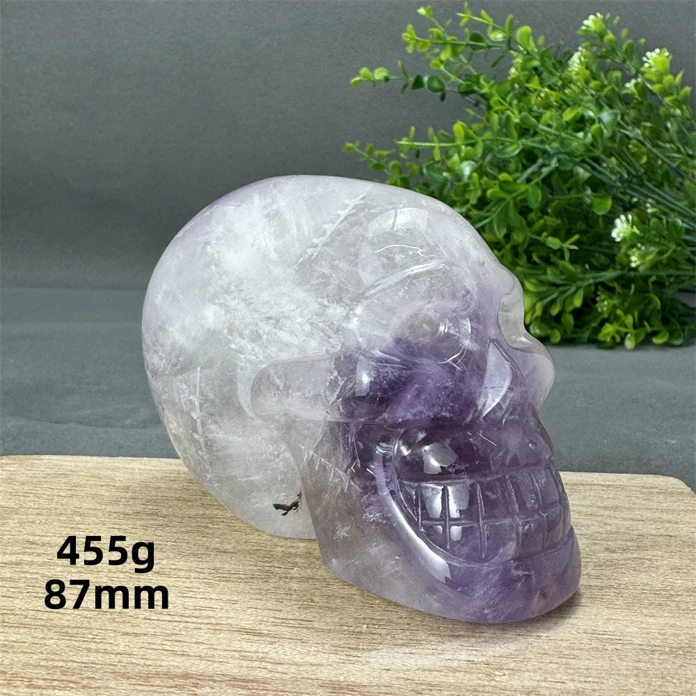 Purple Amethyst Skulls-ToShay.org