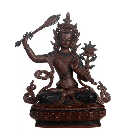 Manshu Bodhisattva Copper Buddha-ToShay.org