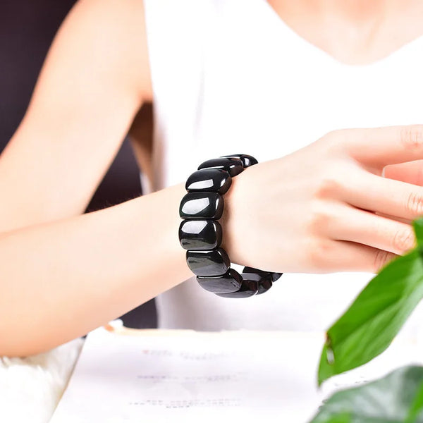 Black Obsidian Bracelet-ToShay.org