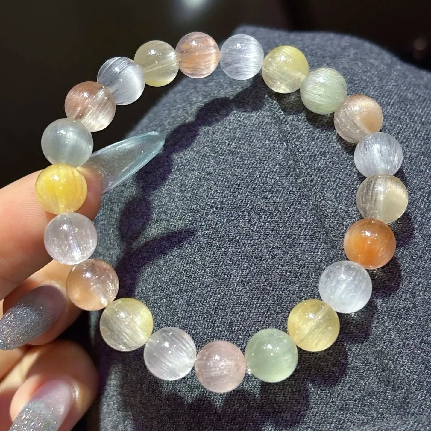 Mixed Rutilated Quartz Beads-ToShay.org