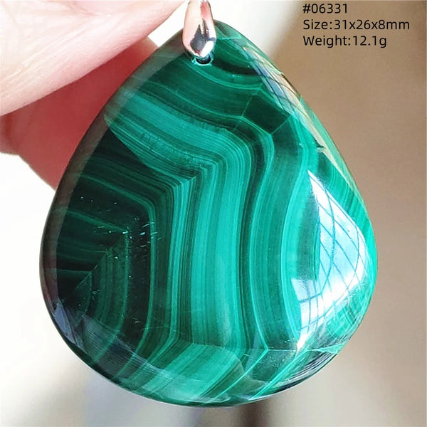 Green Malachite Pendant-ToShay.org
