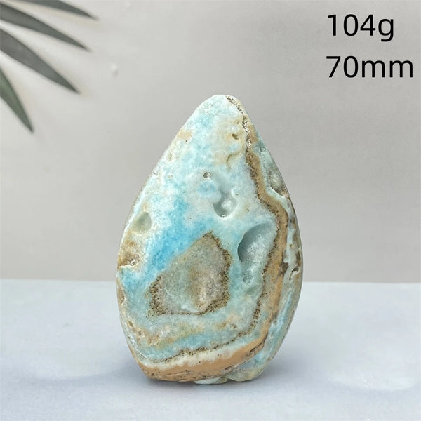 Blue Hemimorphite Crystal-ToShay.org