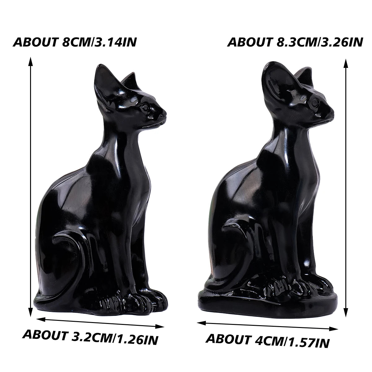 Mixed Crystal Egyptian Cat-ToShay.org