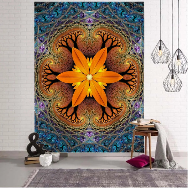 Psychedelic Art Print Tapestry-ToShay.org