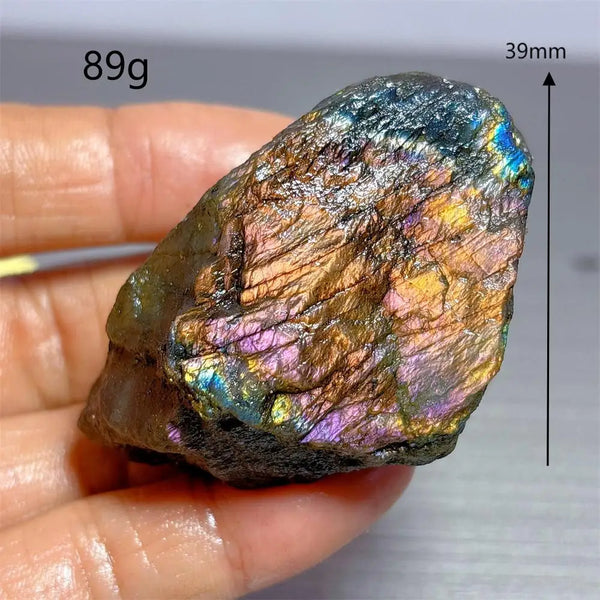 Blue Rainbow Labradorite Crystal-ToShay.org