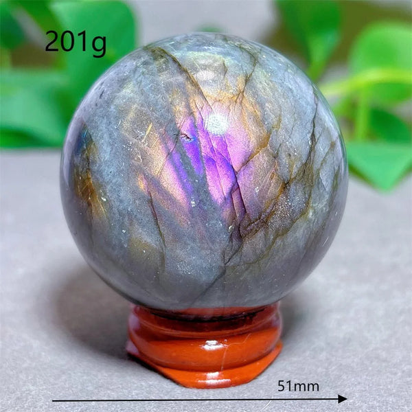 Purple Labradorite Ball-ToShay.org