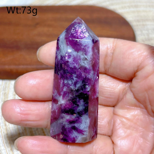 Purple Lepidolite Point-ToShay.org