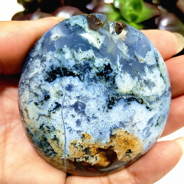 Mixed Ocean Jasper Palm Stones-ToShay.org