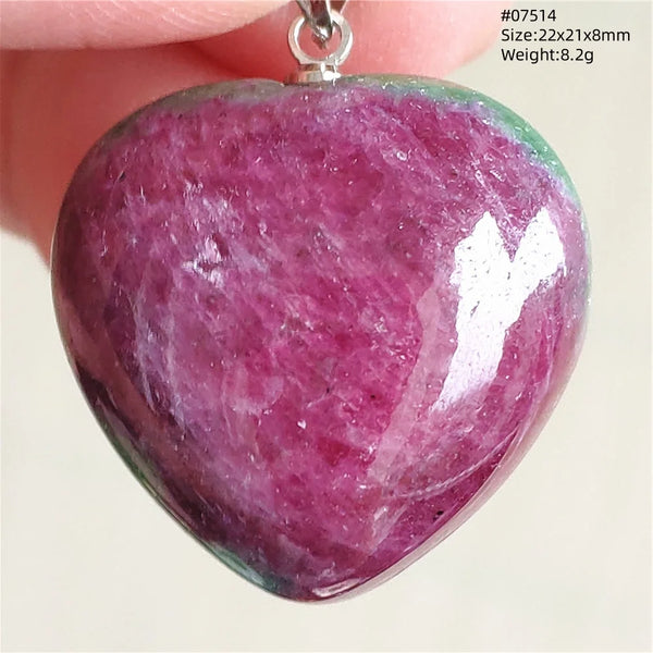 Red Ruby Zoisite Pendant-ToShay.org