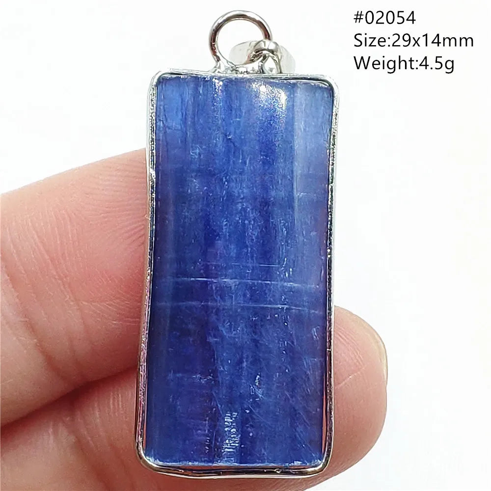 Blue Kyanite Cat Eye Pendant-ToShay.org