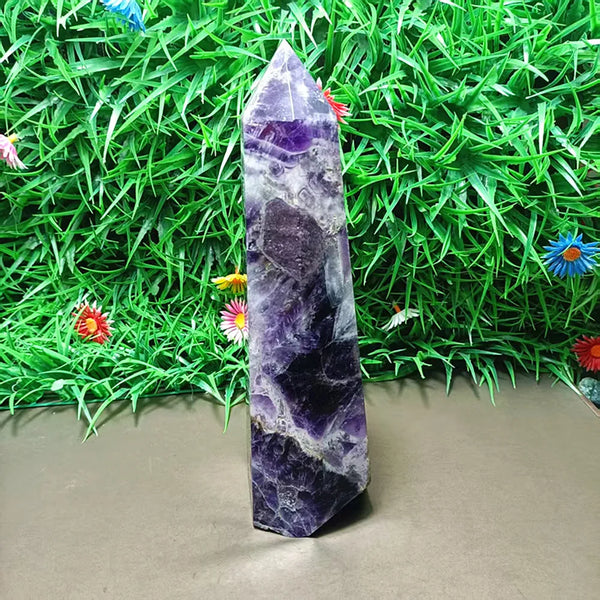Purple Dream Amethyst Wand-ToShay.org