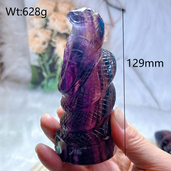 Rainbow Fluorite Snake-ToShay.org