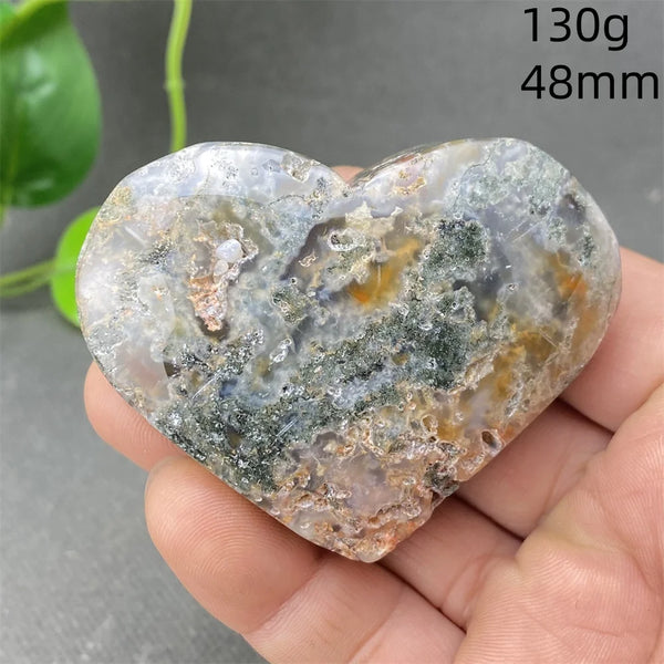 Green Aquatic Agate Heart-ToShay.org