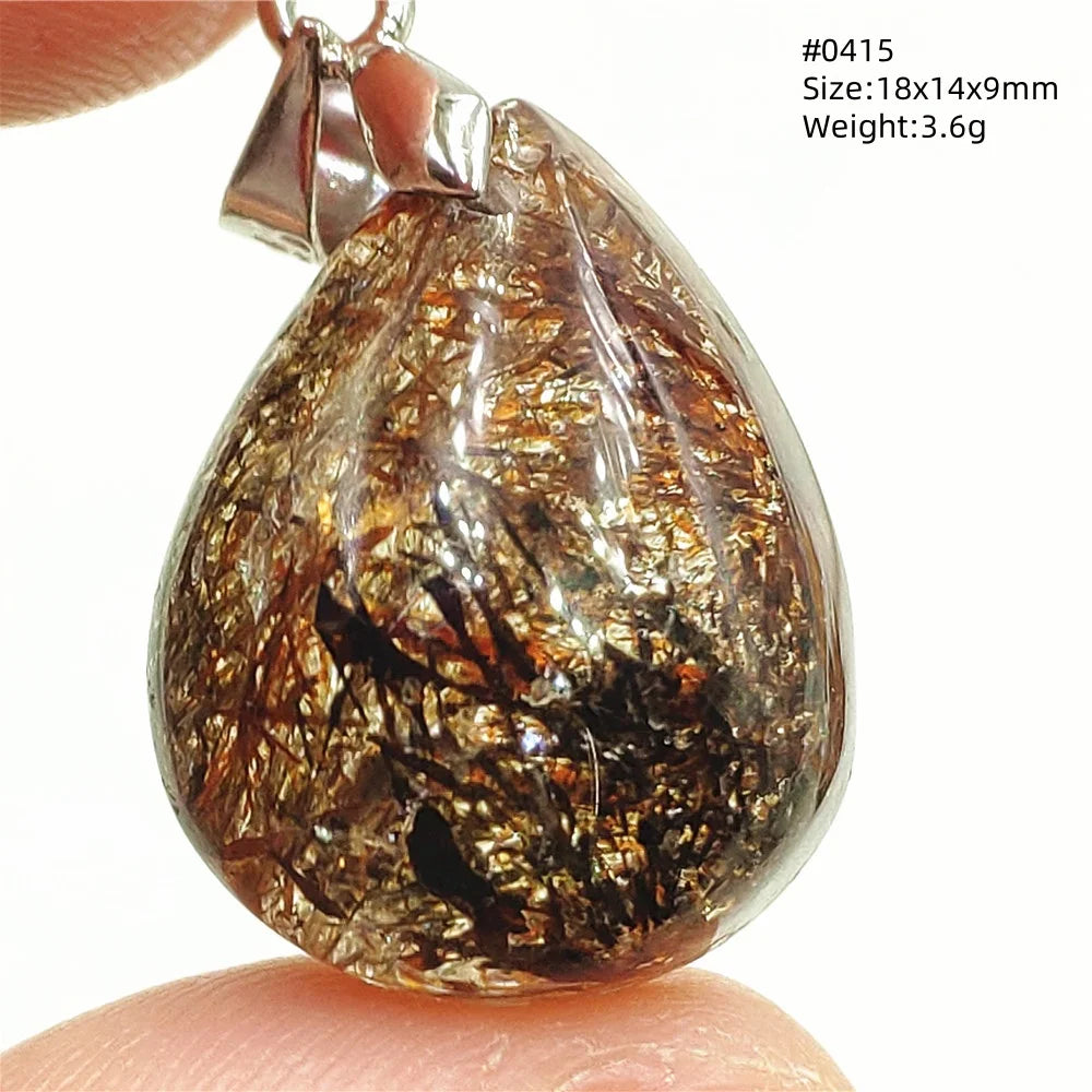 Copper Black Rutilated Quartz-ToShay.org