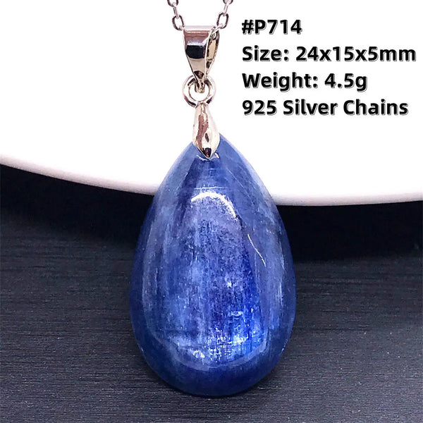 Blue Kyanite Pendant-ToShay.org
