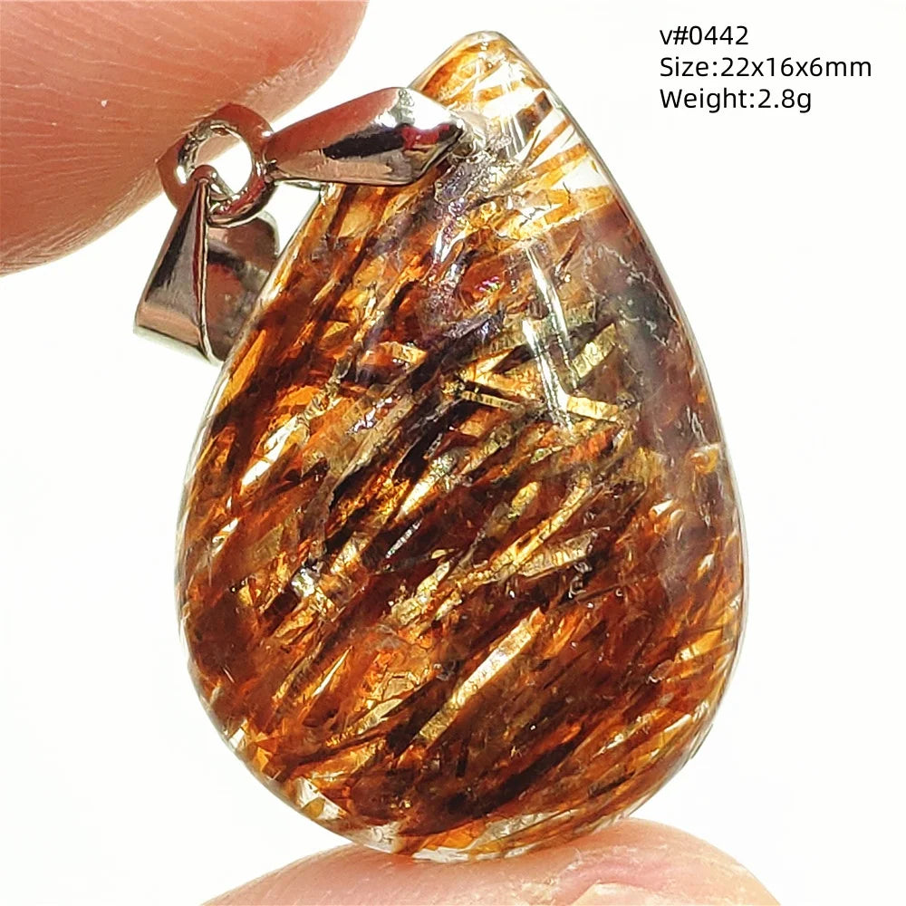 Black Rutilated Copper Quartz-ToShay.org