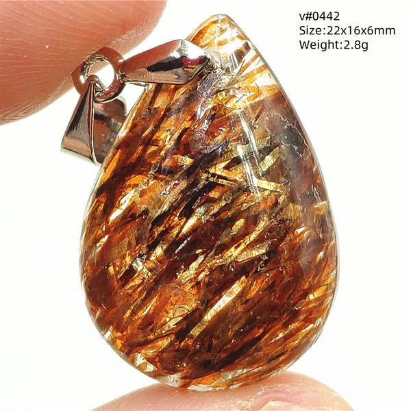 Black Rutilated Copper Quartz-ToShay.org