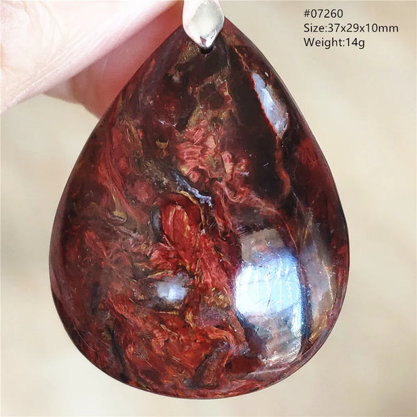 Blue Pietersite Chatoyant Pendant-ToShay.org