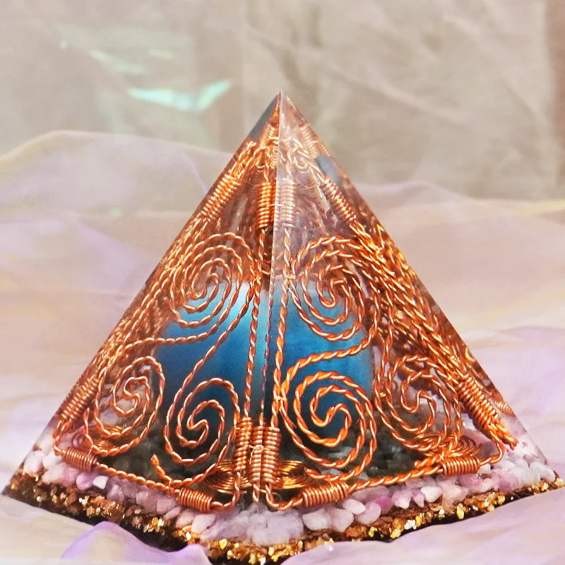 Energy Orgone Copper Pyramid-ToShay.org
