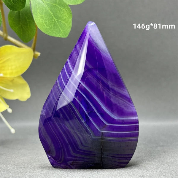 Purple Agate Torch-ToShay.org