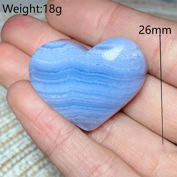 Blue Lace Agate Heart-ToShay.org