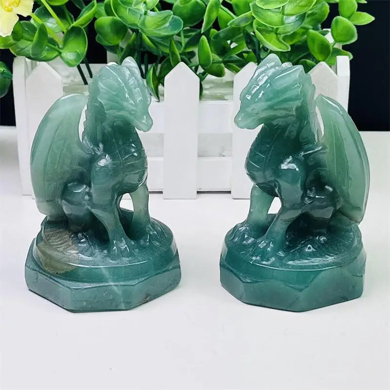 Green Fluorite Dragon-ToShay.org