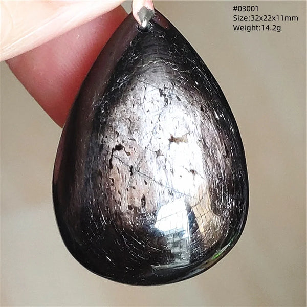 Black Hypersthene Pendant-ToShay.org