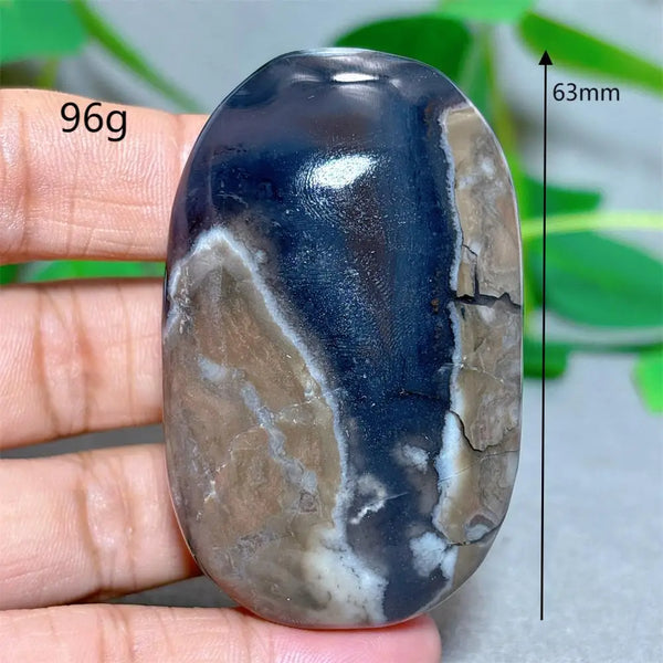 Fire Agate Palm Stone-ToShay.org