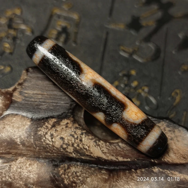 Tibetan Agate Dzi Beads-ToShay.org