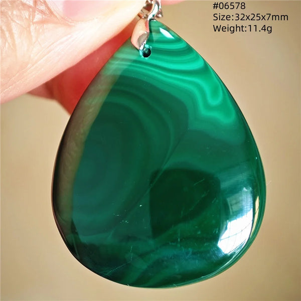 Green Malachite Pendant-ToShay.org