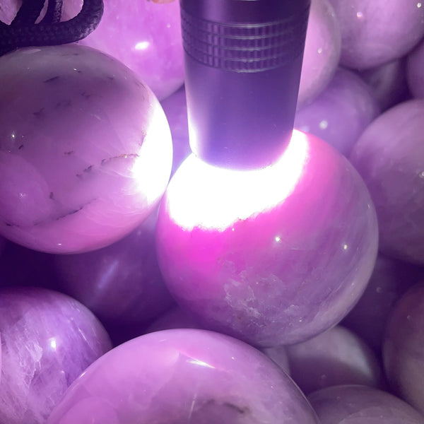 Purple Kunzite Ball-ToShay.org