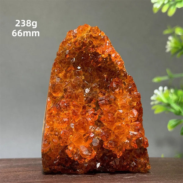 Orange Citrine Cave Cluster-ToShay.org