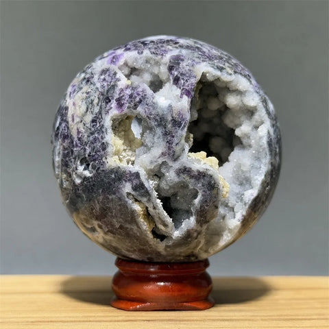 Purple Sphalerite Crystal Ball-ToShay.org