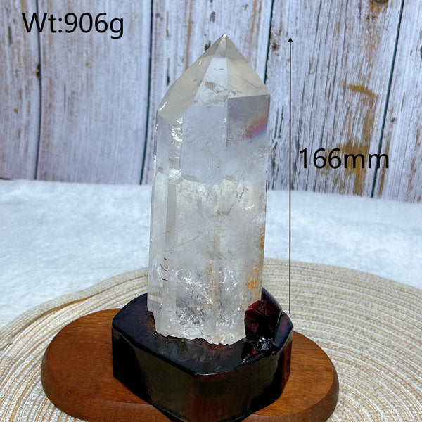 Clear Crystal Quartz Tower-ToShay.org