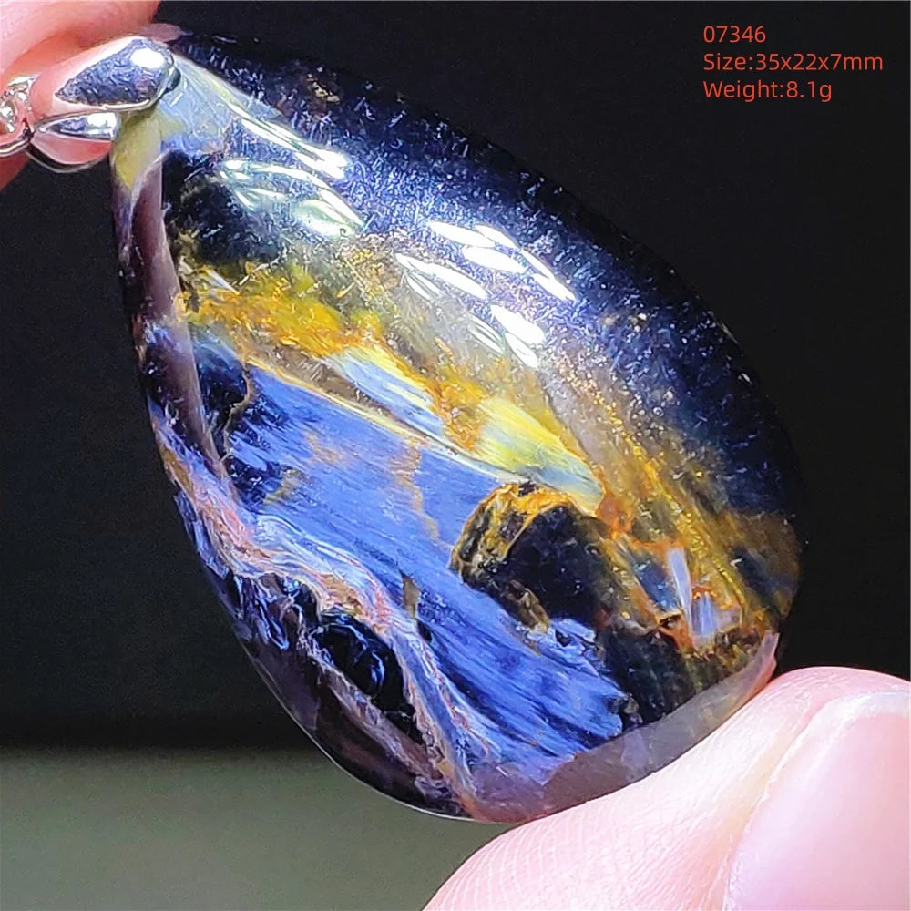 Blue Pietersite Pendant-ToShay.org