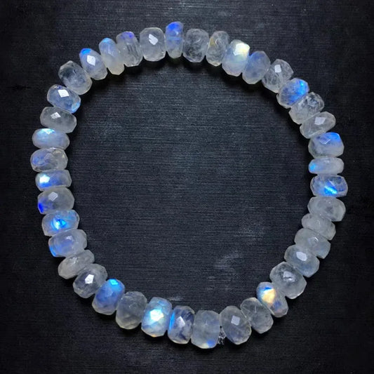 Blue Light Moonstone Bracelet-ToShay.org