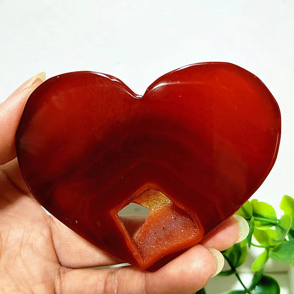 Red Agate Heart-ToShay.org
